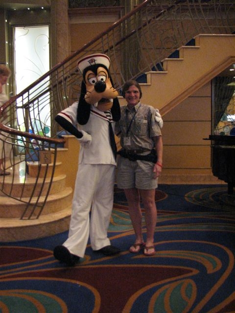 Pic of Kris Stewart with Goofy