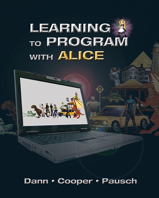 Cover of textbook Learning to Program with Alice